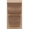 Ekena Millwork 7 1/2-in W x 12-in D x 12-in H Funston Trad Rough Cedar Woodgrain TimberThane Outlooker, Primed Tan OUTUR075X12X12FST04RCPR - alternate 6